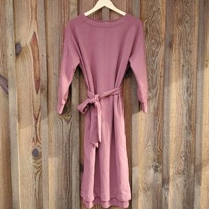 NWT Prologue oversized sweater dress XS maroon
